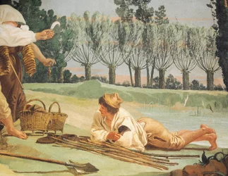 Peasants Resting (detail)