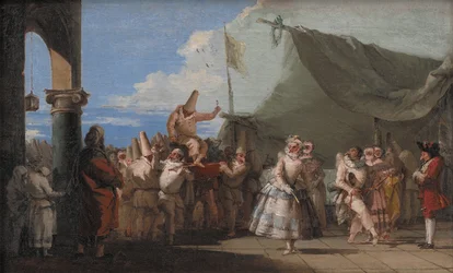 The Triumph of Pulcinella, 1760-1770