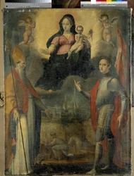 Madonna and Child with Saints Mercuriale and Valeriano