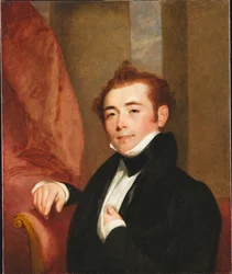 Portrait of George Brown, father of the painter John Lewis-Brown, 1825
