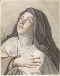 Saint Theresa in Prayer