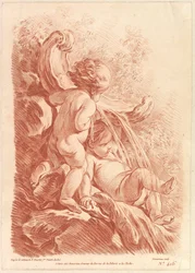 Fountain with Two Cupids, ca. 1773