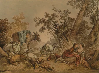 La Grande Pastorale, No. 602, Pastoral Scene