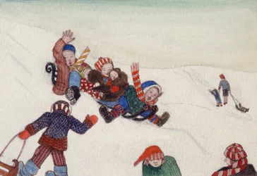 Tobogganing