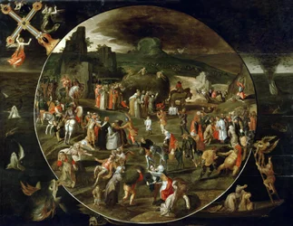 The Haywain, Allegory of the Vanity of the World