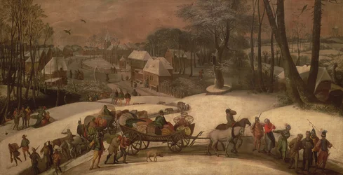 A Military Expedition in Winter, c.1590