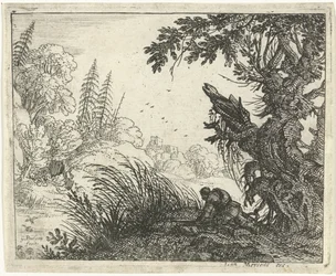 Landscape with a Hunter
