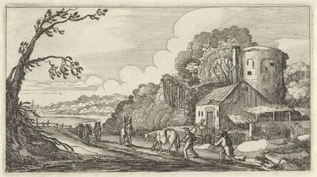 Landscape with Travelers