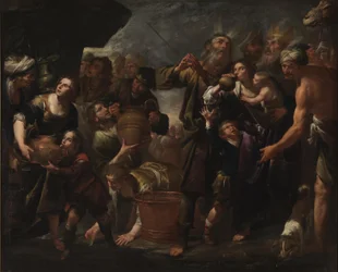 Moses Drawing Water from the Rock