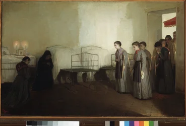Administration of the Eucharist to a Dying Orphan