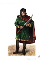 Middle Ages: Soldier of the Varangian Guard, Elite Corps of the Byzantine Army