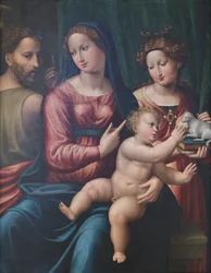 Madonna and Child, St John the Baptist and St Agnes