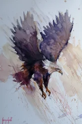 Dynamic Eagle Flight