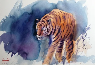 Majestic Tiger Stride
