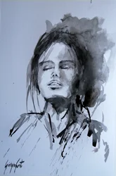 Serene Woman Portrait