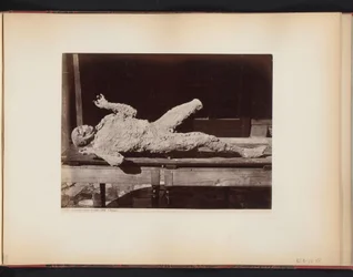 Mummified Person in Pompeii, Italy