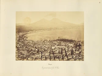 Naples. General View from Fort St. Elme
