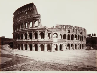 The Colosseum or Flavian Amphitheater, Rome