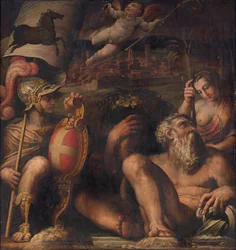 Allegory of Arezzo, 1563-1565