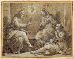 Christ in the House of Martha and Mary