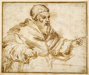 Clement VII Seated at a Table