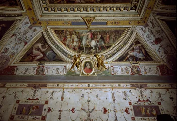 Detail of the Room of Lorenzo il Magnifico Representing the Battle of Sarzana