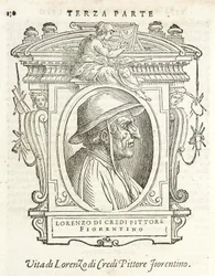 Milan, Biblioteca Braidense, Lives of the Most Excellent Painters, Sculptors, and Architects, Giorgio Vasari 1568, Lorenzo di Credi