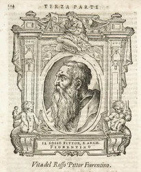 Milan, Biblioteca Braidense, Lives of the Most Excellent Painters, Sculptors, and Architects, Giorgio Vasari 1568, Roffo Fiorentino