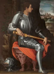 Portrait of Alessandro de Medici in Armour