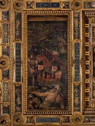Sea Battle Between Florentines and Pisans