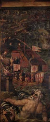 Sea Battle Between Florentines and Pisans