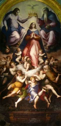 The Coronation of the Virgin, 1571.