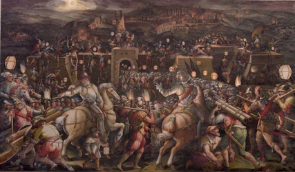The Storming of the Fortress Near Porta Camollia in Siena