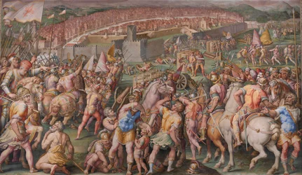 The Storming of the Fortress of Stampace in Pisa