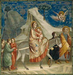 The Flight into Egypt (detail)