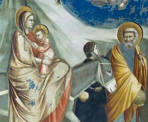 The Flight into Egypt (detail)