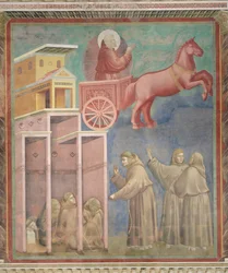 St. Francis Appears to His Companions in a Chariot of Fire