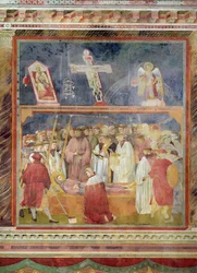 St. Jerome Checking the Stigmata on the Body of St. Francis, 1296-97