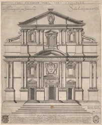 The Gesù, Rome, from the 