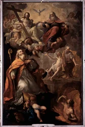 Saint Nicholas of Bari and the Holy Trinity
