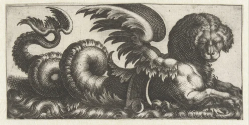 Winged Seal with a Saddle on its Back