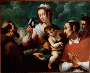 Virgin and Child with Saint Charles Borromeo