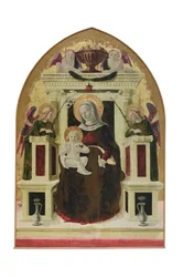 Madonna and Child Enthroned with Angels, c.1455-60