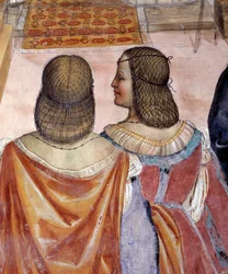 Benedict Excommunicated Two Nuns and Absolves Them After Their Death (detail)