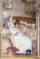 Benedict Gets Flour in Abundance and Feeds the Monks