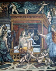 The Hall of the Marriage of Alexander the Great and Roxanne (detail)