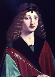 Portrait of a Boy with an Arrow