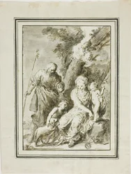 Holy Family and Saint John the Baptist