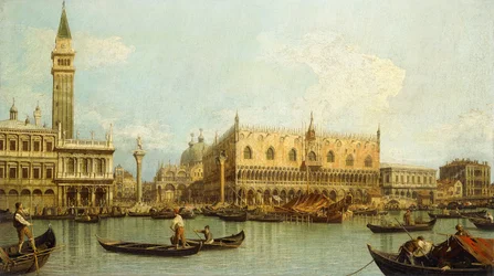 The Molo, Venice, from the Bacino di San Marco