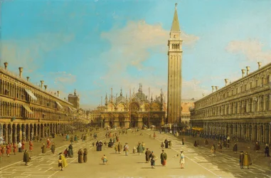 The Piazza San Marco, Venice, Looking East